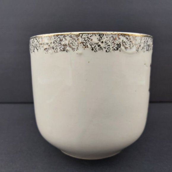 ESD Japan Hand Painted Floral Mug Gold Maman - Gold Gilded Gift Cup for Mother - Picture 2 of 10